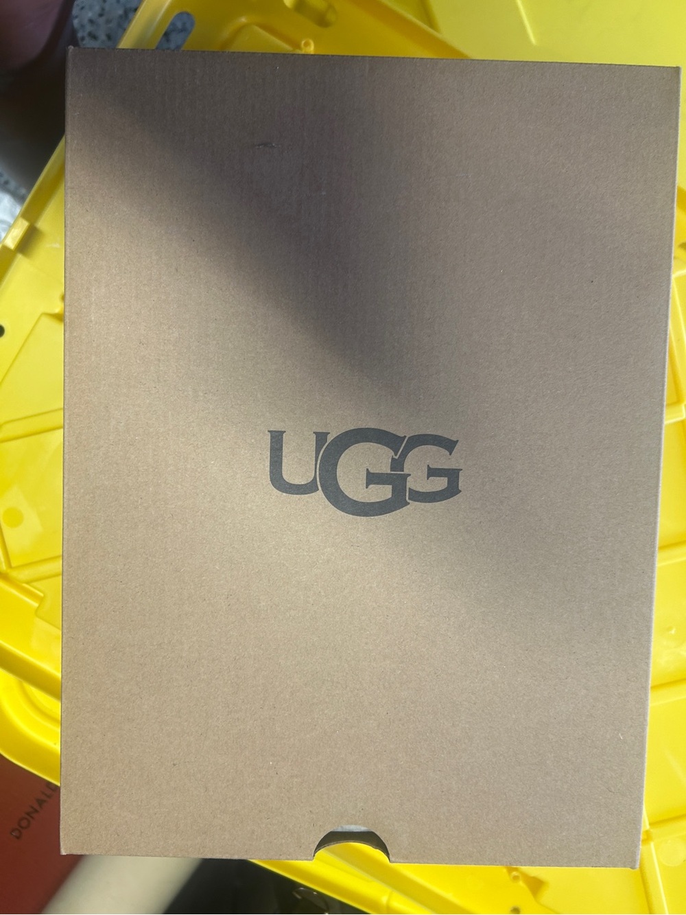 UGG Black Short Suede Ankle Boots - Picture 4 of 4